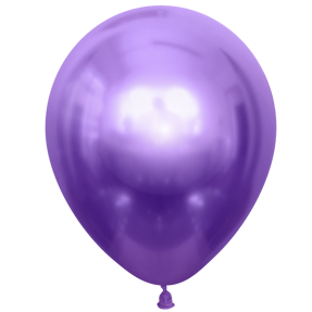 Шар (12''/30 см) Фиолетовый (510), хром, 50 шт.